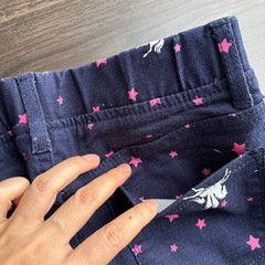 Gap 子供　デニム　パンツの画像