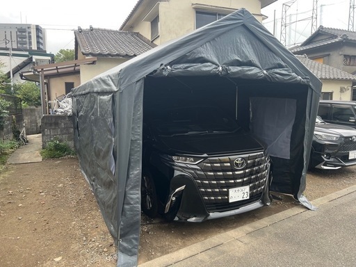 ガレージテント値下げしました