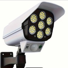 NO274未使用品　人感センサーライト　ソーラー充電の画像