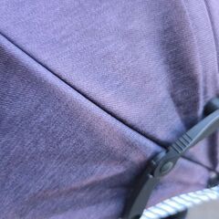 ピジョン B型 ベビーカー マザーバッグ 雨カバー 付の画像