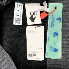 オフホワイト OFF-WHITE ニット　正規品　Mサイズの画像