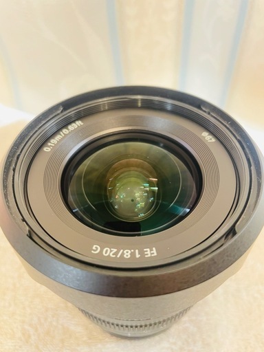 SONY FE 20mm F1.8 G レンズ