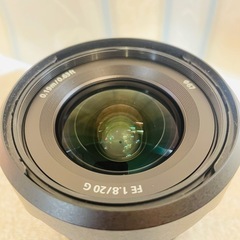 SONY FE 20mm F1.8 G レンズの画像