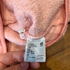 フリース　90 UNIQLO 薄手の画像