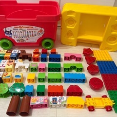 アンパンマン はじめてのブロックワゴンの画像