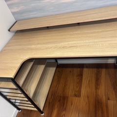 パソコンデスク⭐︎勉強机⭐︎ワークデスク11/11まで！の画像