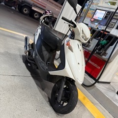 アドレスv125 ボアアップ 自賠責保険付き