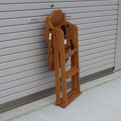 1105ｰ35　折り畳みベビーチェアテーブルの画像