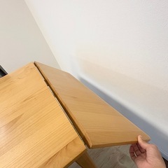 おりたたみ折りたたみダイニングテーブル　値下げしました！！の画像