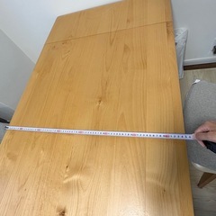 おりたたみ折りたたみダイニングテーブル　値下げしました！！の画像