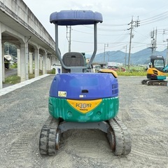 コマツ KOMATSU PC20MR. 1354時間. 倍速. 2トンクラス ミニユ ンボ. ゴムパッドの画像