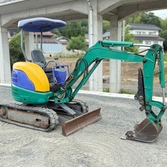 コマツ KOMATSU PC20MR. 1354時間. 倍速. 2トンクラス ミニユ ンボ. ゴムパッドの画像
