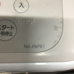 Panasonic     6.0k洗濯機　2022年製　中古品の画像