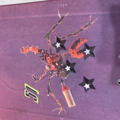 morrow モロー スノボ スノーボード 板 パープル 紫 蠍 サソリ 大阪 150 150cmの画像