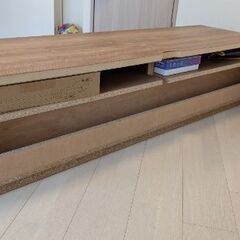 幅150cm LOWYA テレビボード 木製 シャビーナチュラルの画像