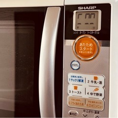 SHARP電子レンジ(ジャンク品))の画像