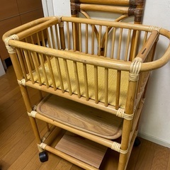 ラタン藤のラック&ついたての画像