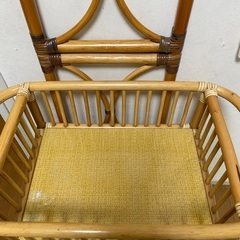 ラタン藤のラック&ついたての画像