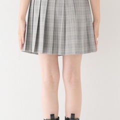 キュロット チェック柄の画像