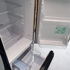 三菱　冷蔵庫　ブラック　2013年の画像
