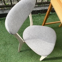 テーブル机　イスセット　無印の画像