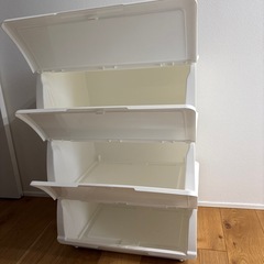 ニトリ　フラッテ　収納ケースの画像