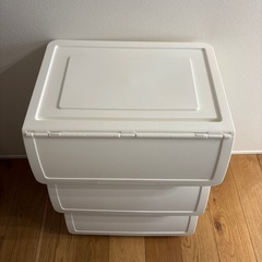 ニトリ　フラッテ　収納ケースの画像