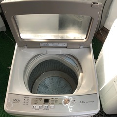 2020年製　アクア　全自動電気洗濯機　5.0kg  AQW-GS50H  STの画像