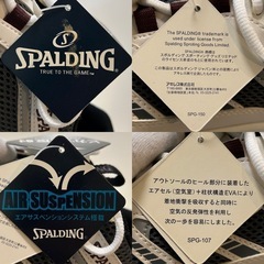 スポルディングSPALDINGメンズスニーカーウォーキングシューズジョギングシューズカジュアルシューズくつクツ紐靴男性用紳士靴灰色の画像