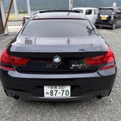 BMW 6シリーズ 640I グランクーペ Mスポーツパッケージ.平成26. 年9年５月まで車検.メーカーナビ. TV. サンルーフ.ペダルシフターの画像