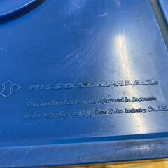 【リユースショップスパークル】40cm水槽　No.95　ニッソー　NISSO　ブルー　アクアリウム　G232N　配送可能♪の画像