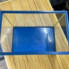 【リユースショップスパークル】40cm水槽　No.95　ニッソー　NISSO　ブルー　アクアリウム　G232N　配送可能♪の画像