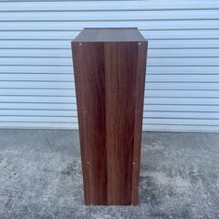 【那須町役場】カラーボックス茶　収納　棚　本棚【管理番号346】の画像