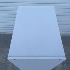 【那須町役場】カラーボックス白　収納　棚　本棚【管理番号347】の画像