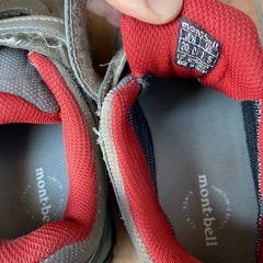 20cm mont-bellアウトドア用のキッズの画像