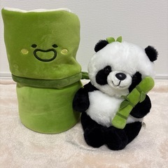 パンダぬいぐるみの画像