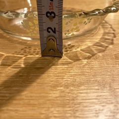 IWAKI Pyrex 花柄デザイン ガラス皿 3枚セットの画像