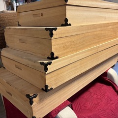 桐タンス&桐の衣装(着物)ケース4箱❗️11月15日迄の引き取り限定‼️の画像