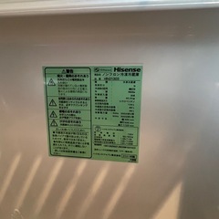 (GO-2018) 冷蔵庫、洗濯機　2点セット　2021年式の画像