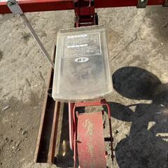 【福岡県みやま市】アグリテクノ矢崎 クリーンシーダ 2連 傾斜回転目皿式 ユニット 播種機 耕運機 パーツ 農機具の画像