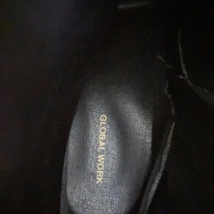 GLOBAL WORK　グローバルワーク　黒ブーツ　24.5cmの画像