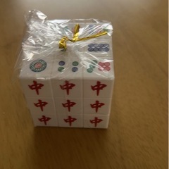 新品　ルービックキューブ　パズルキューブ　麻雀柄の画像