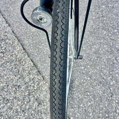 美品❣お買得品　Fitz26インチ シティサイクル ブラック 前面バスケット付きの画像