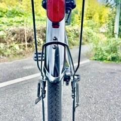 美品❣お買得品　Fitz26インチ シティサイクル ブラック 前面バスケット付きの画像