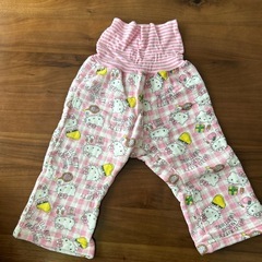 パジャマ　80 キティー　女の子　赤ちゃんの画像