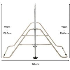 鉄棒  耐荷重70kg 折りたたみの画像