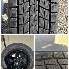 ランドクルーザープラド　スタッドレスタイヤ4本セットの画像