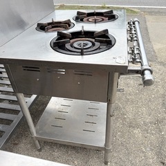 商談中　　　 LPガス用　業務用ガスコンロ　 タニコー　S-TGT-90 の画像