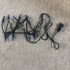 差し上げます　クリスマスツリー電飾　 の画像