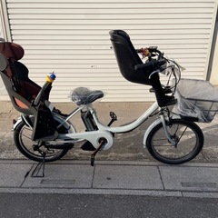 試乗🉑新車仕上げ⭐️中古子供乗せ電動自転車 ブリヂストンビッケシリーズの画像